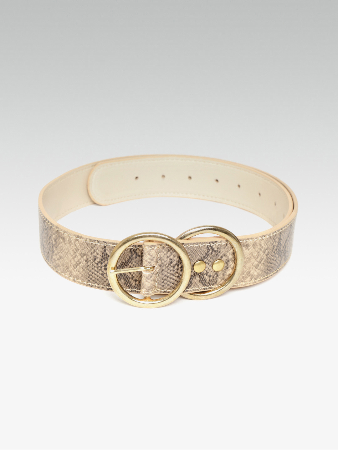 snakeskin belt womens