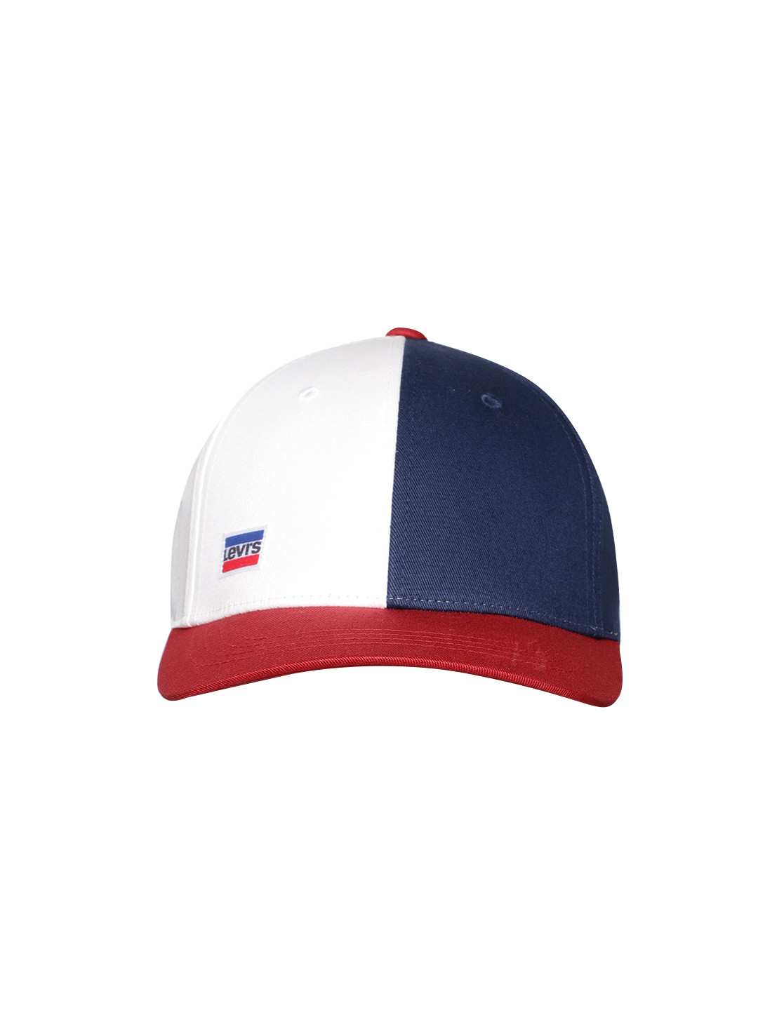 Buy Levis Unisex Blue & White Colourblocked Baseball Cap Caps for