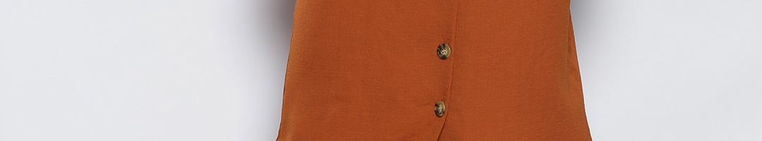 Buy DOROTHY PERKINS Women Rust Orange Solid A Line Skirt - Skirts for ...