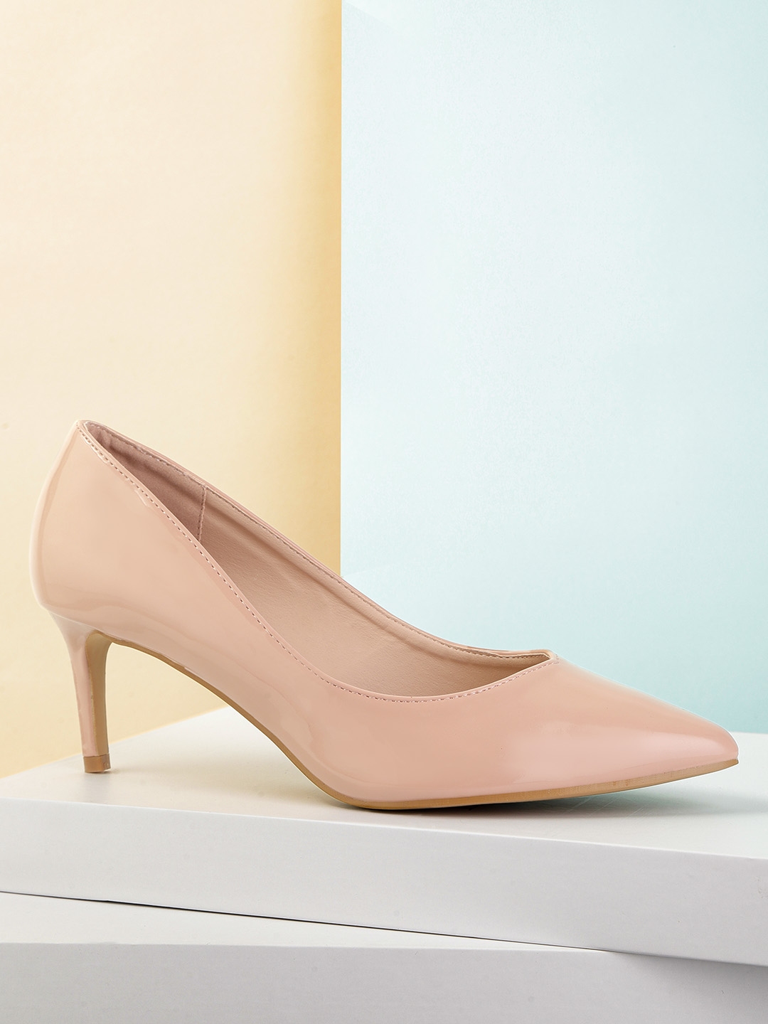 berry colored pumps