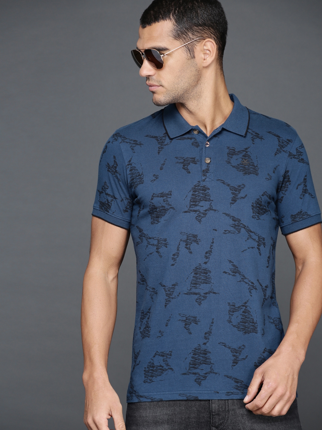 wrogn collar t shirts