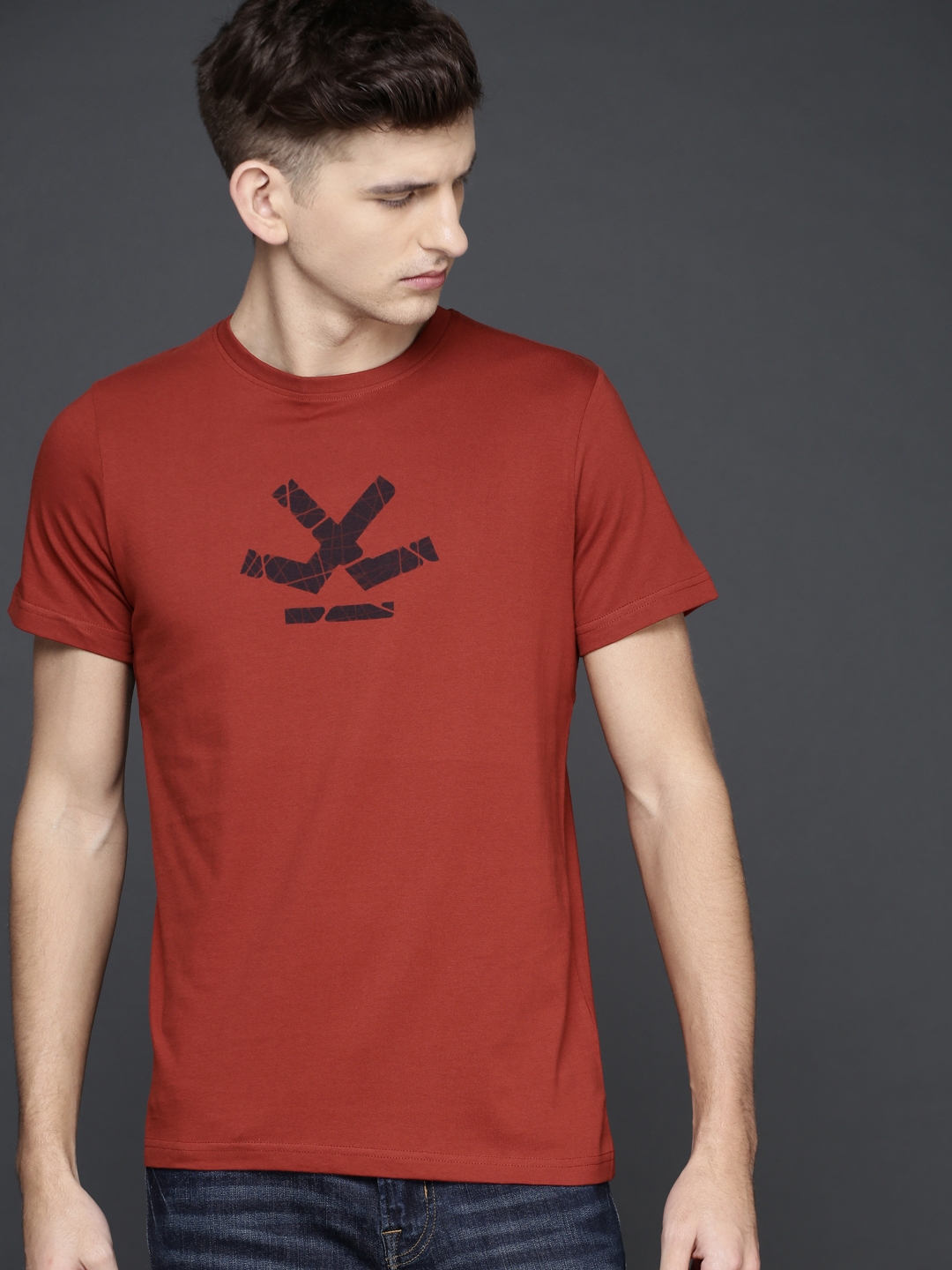 rust colored tshirts