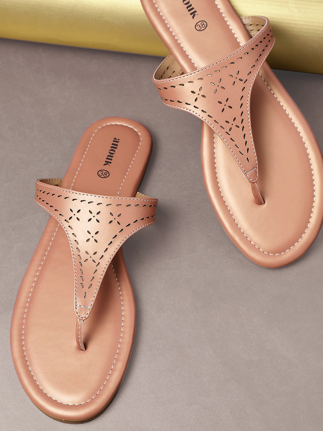 anouk open toe flats