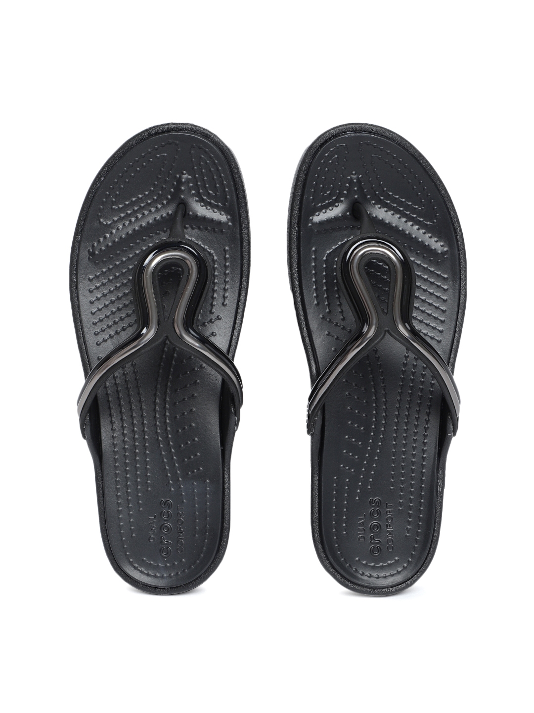 crocs flats open toe