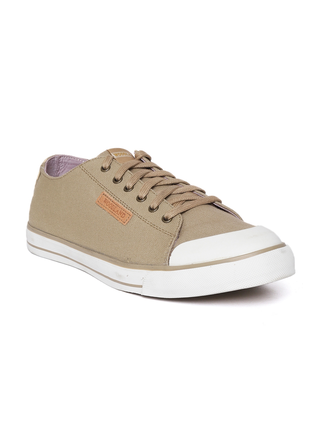 Buy Woodland Men Khaki Sneakers - Casual Shoes for Men 8451483 | Myntra