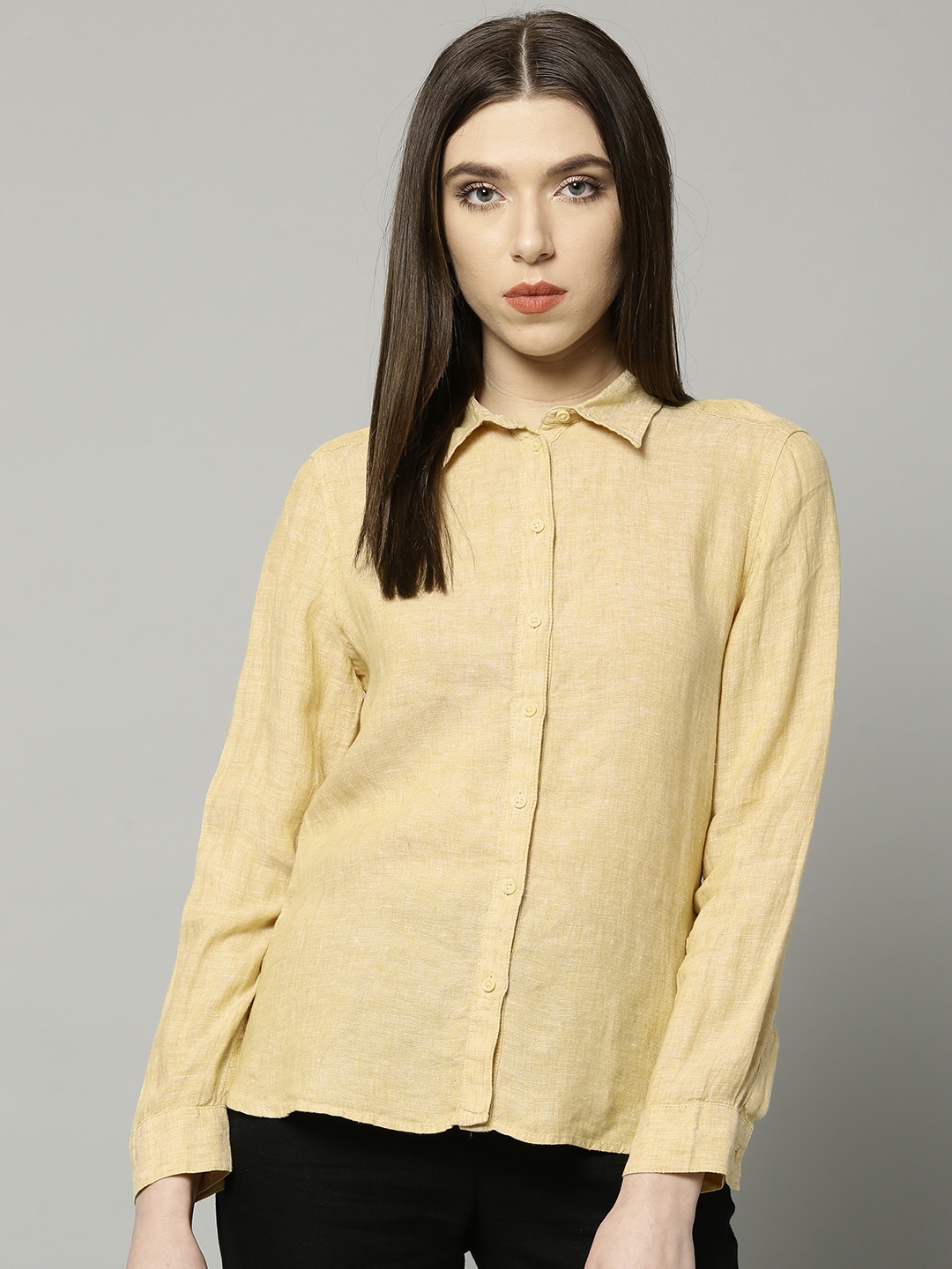 marks and spencer linen top