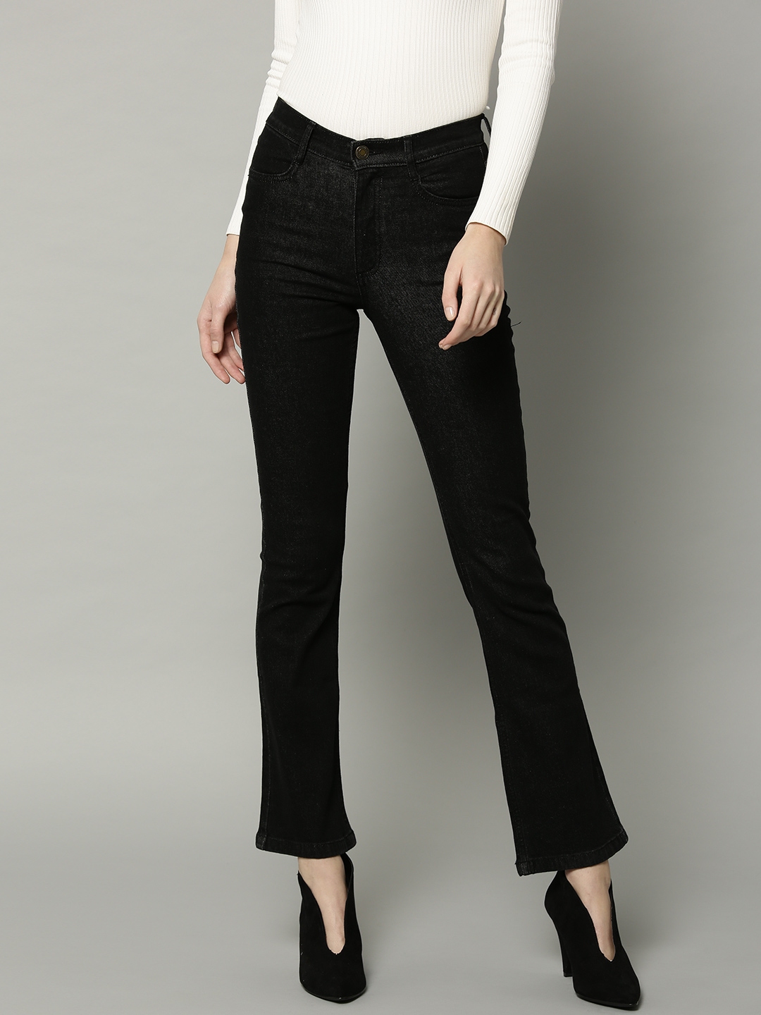 marks and spencer boot cut jeans