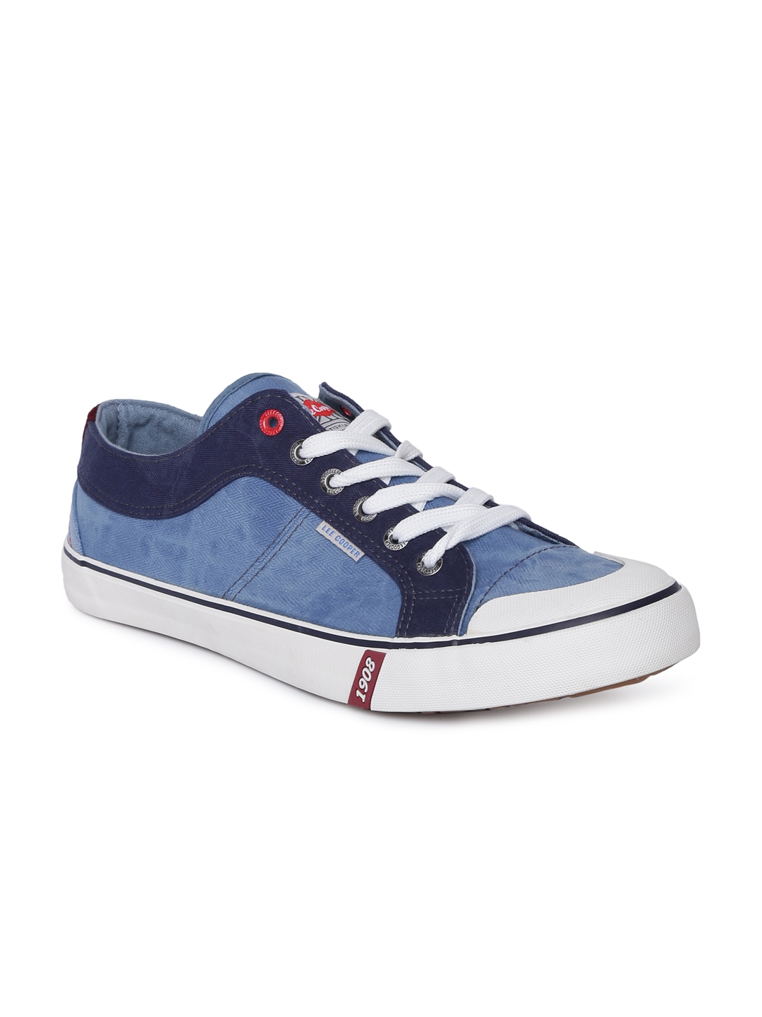 Buy Lee Cooper Men Blue Sneakers - Casual Shoes for Men 8464951 | Myntra