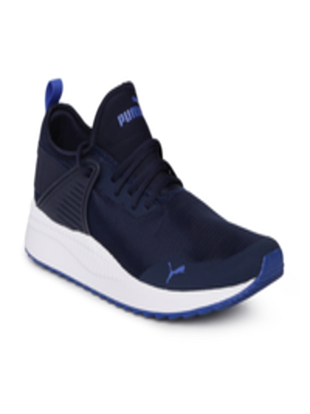 Buy Puma Men Navy Blue Pacer Next Cage Sneakers - Casual Shoes for Men ...