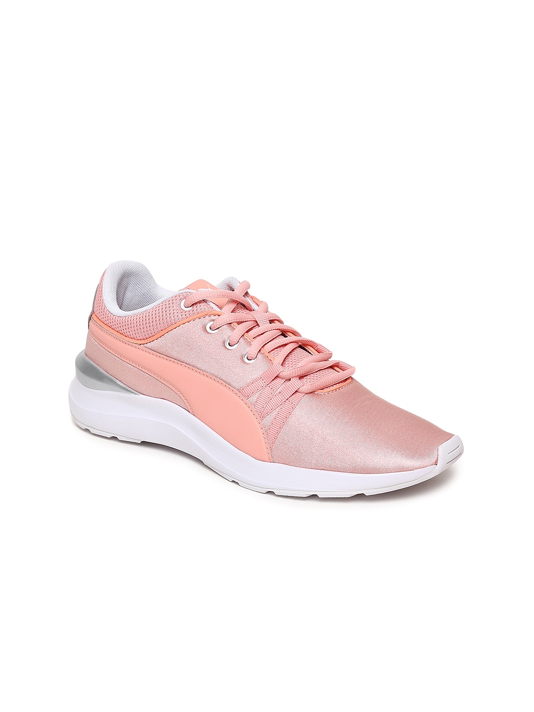 Buy Puma Women Peach Coloured Adela Sneakers - Casual Shoes for Women ...
