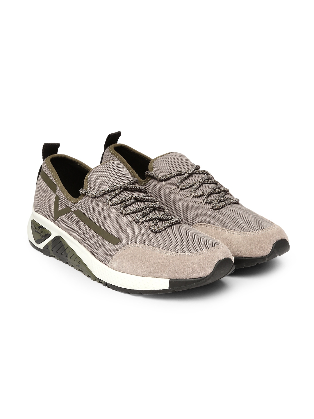 diesel trainers grey