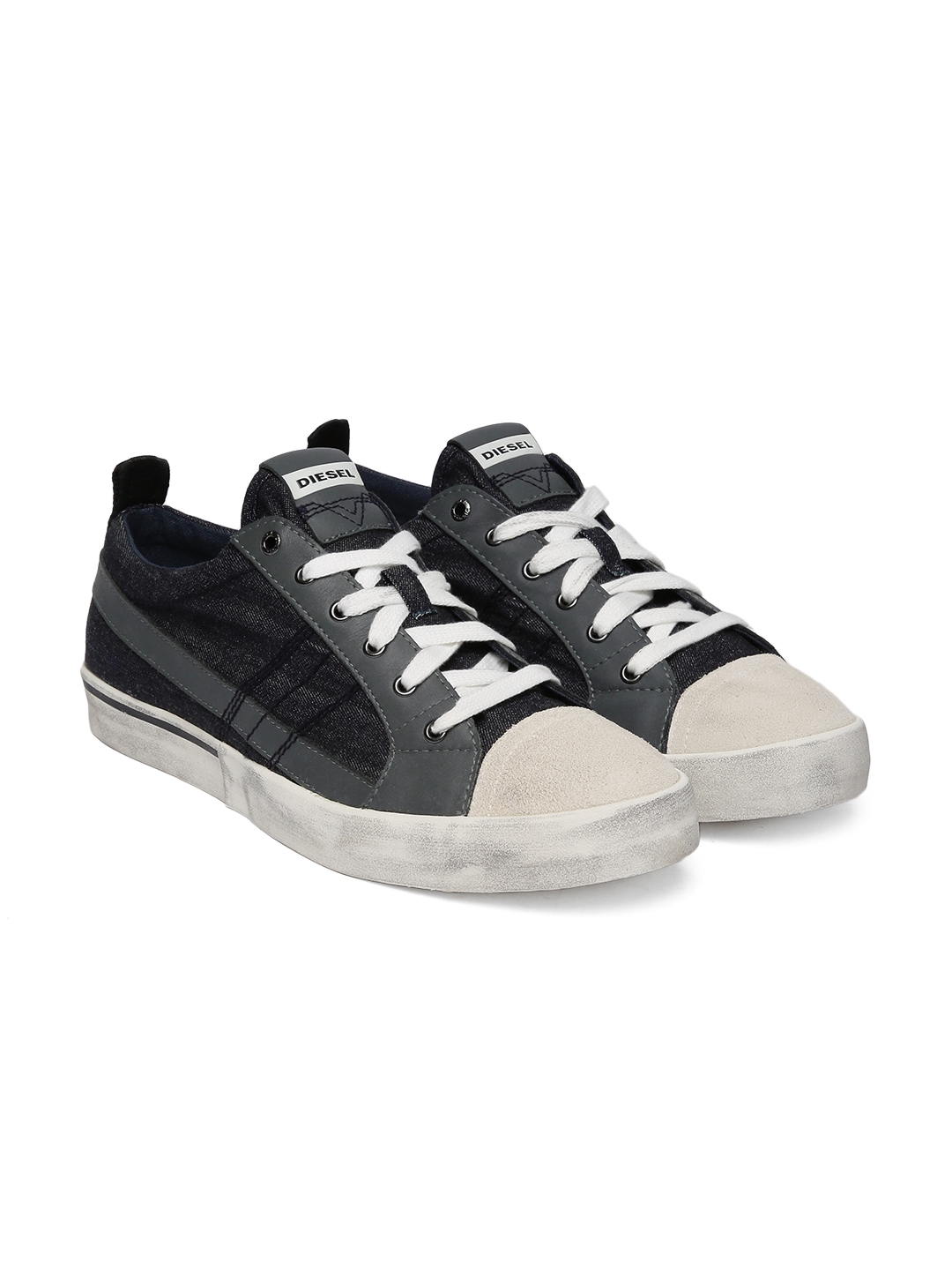 diesel blue trainers