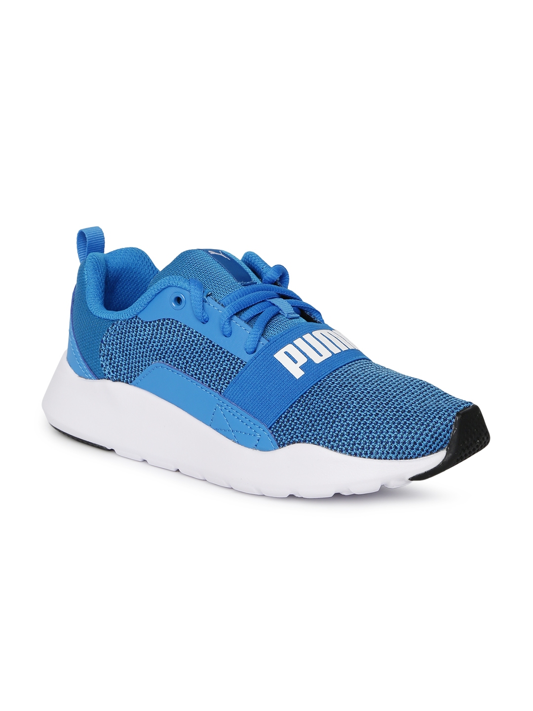 puma shoes blue kids