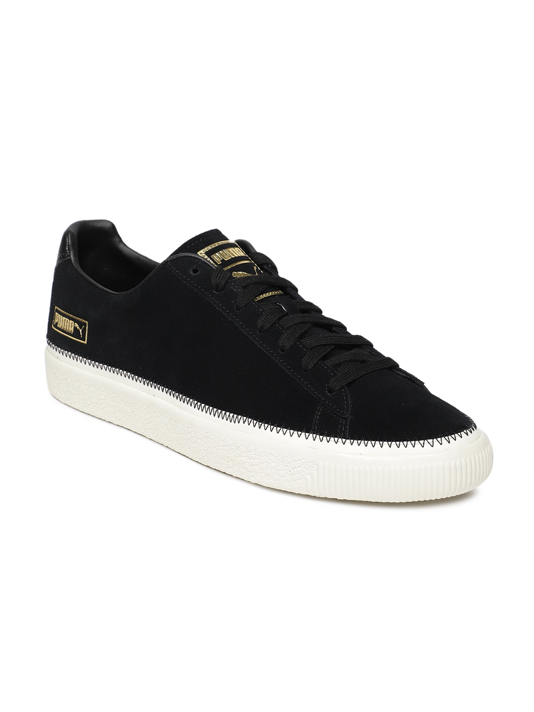 puma sneakers suede black