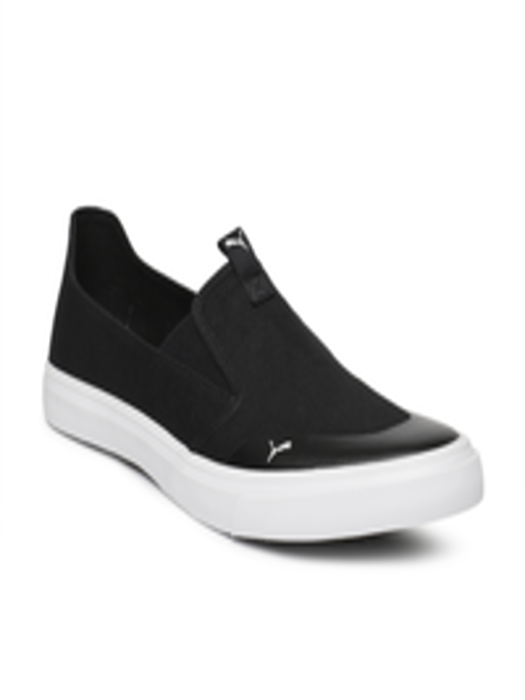 Buy Puma Men Black Lazy Knit Slip On Sneakers - Casual Shoes for Men ...