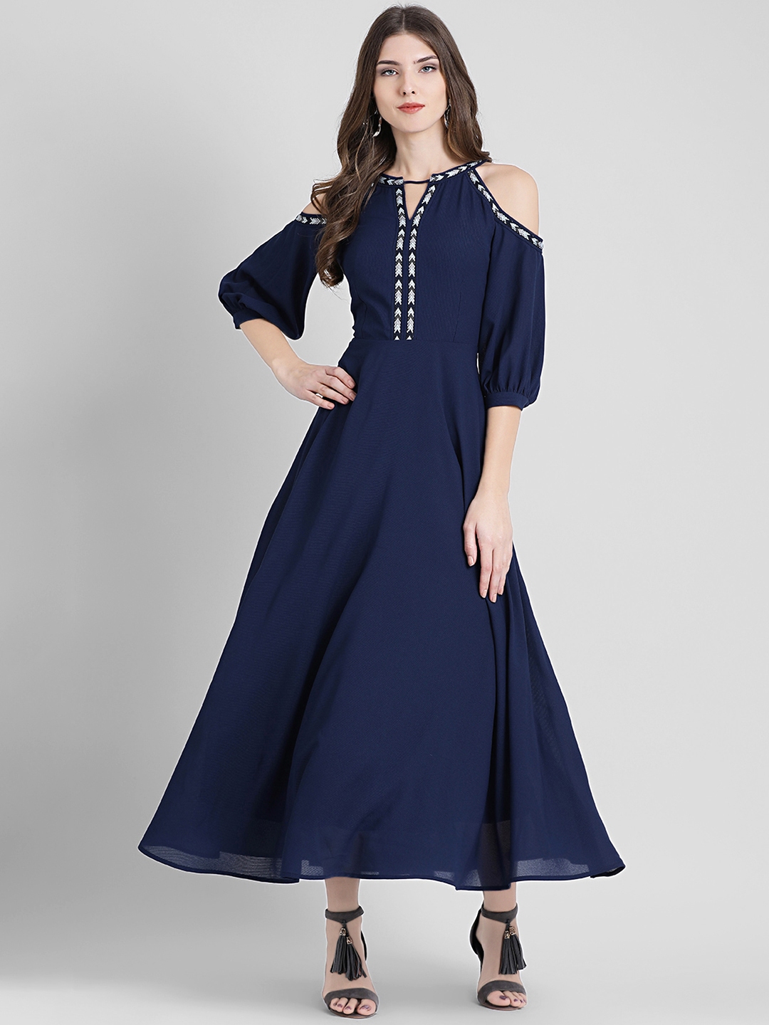 Zink london blue dress best sale