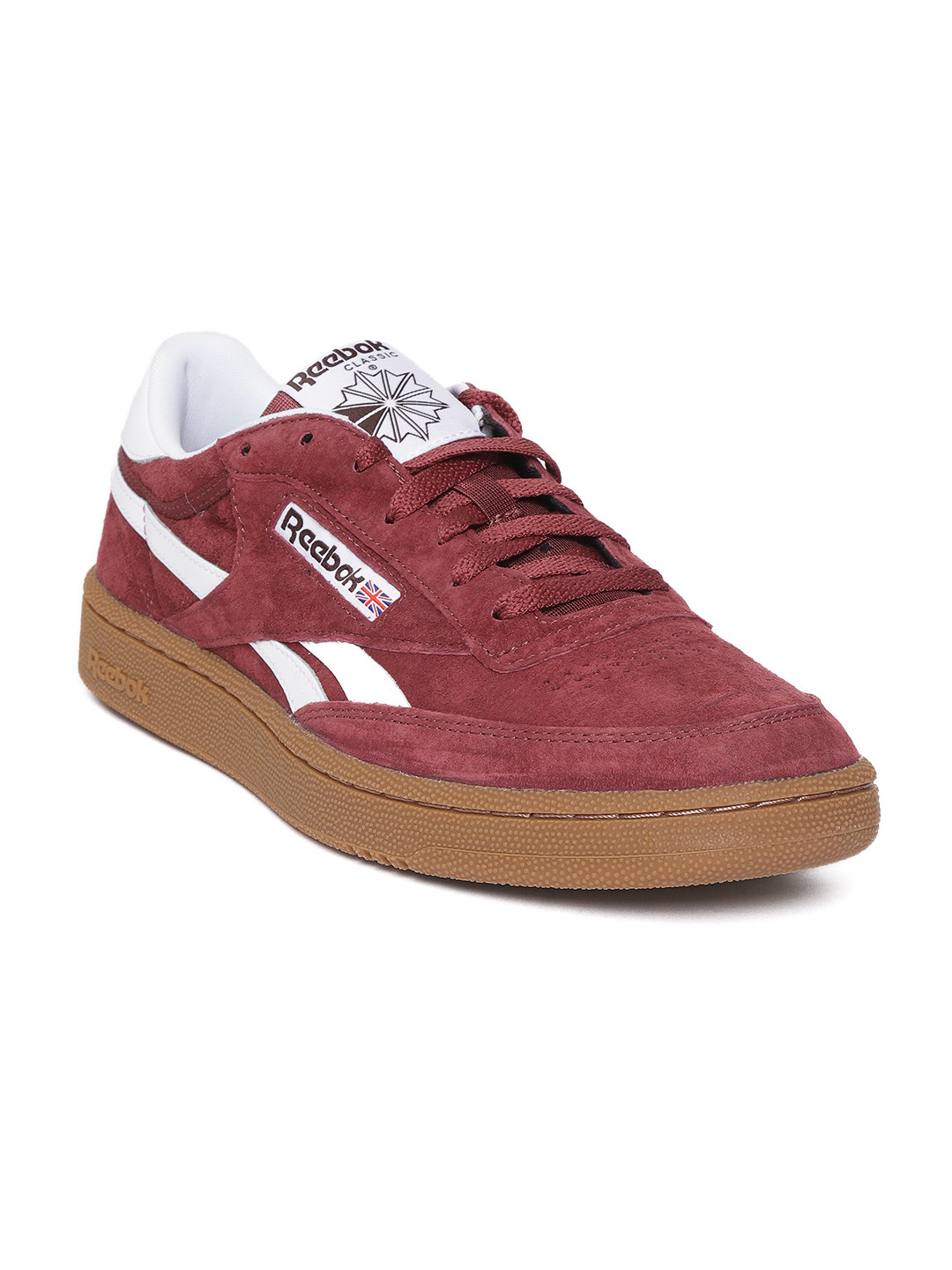 reebok maroon shoes
