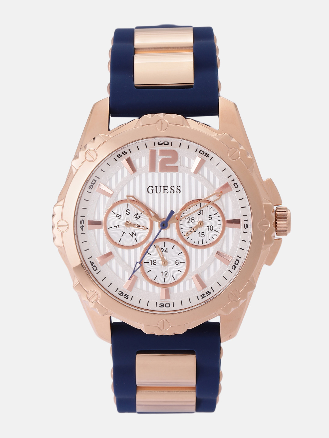 Buy GUESS Women Silver Toned Analogue Watch W0325L8_OR Watches for