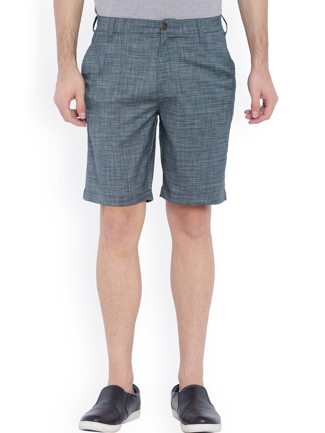 Buy Blue Wave Turquoise Blue Regular Fit Shorts Shorts for Men 851775