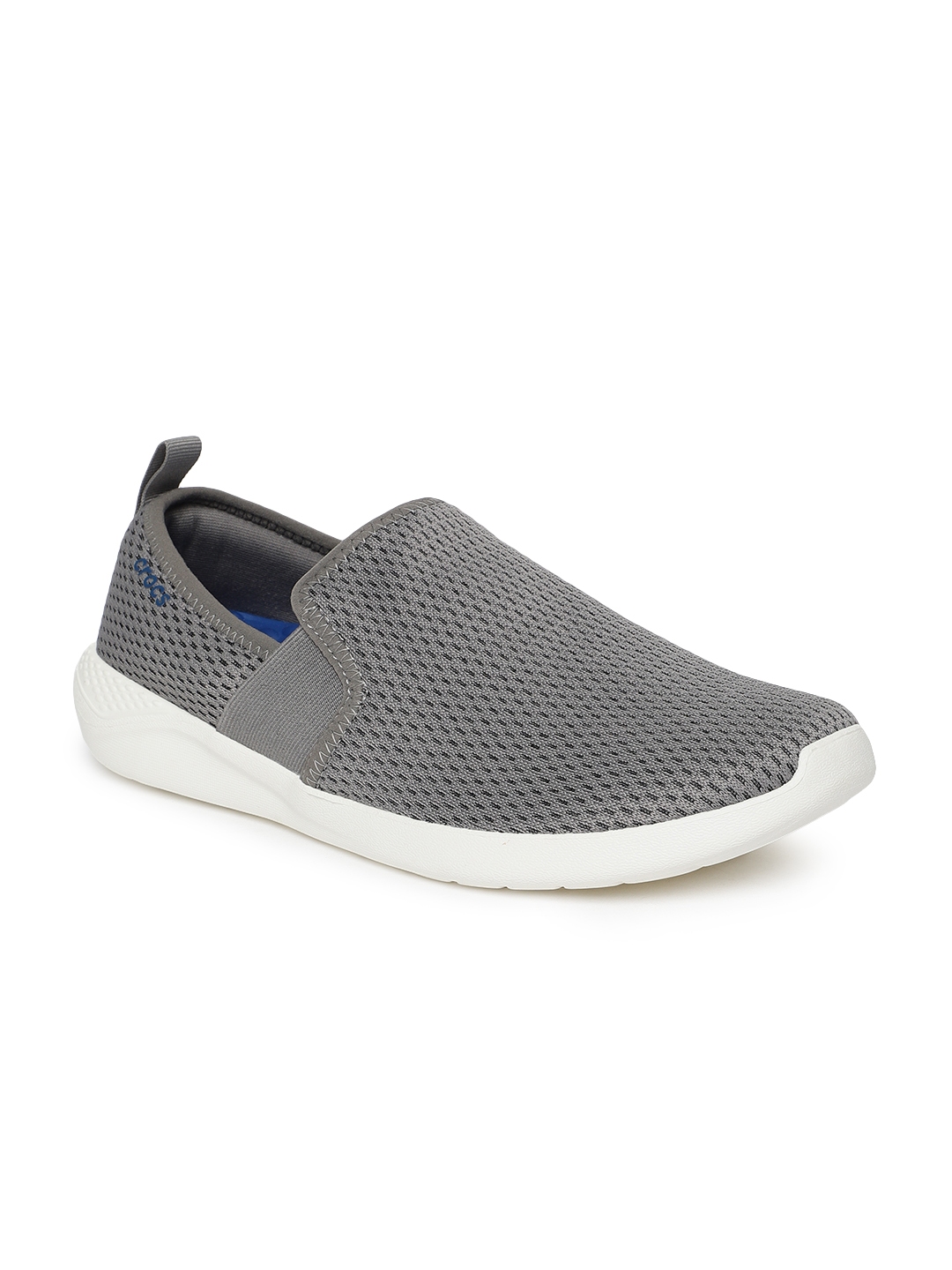 Buy Crocs Literide Men Grey Slip On Sneakers - Casual Shoes for Men ...