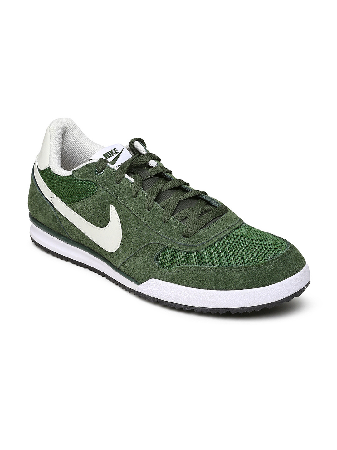 Buy Nike Men Green Suede Field Trainer Shoes - Sports ...