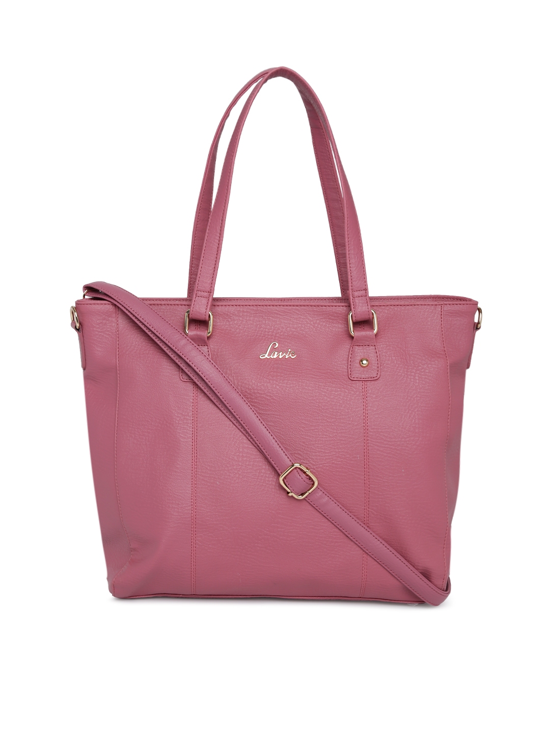 Buy Lavie Pink Solid Shoulder Bag - Handbags for Women 8581039 | Myntra