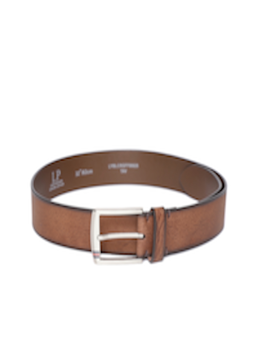 Buy Louis Philippe Sport Men Brown Solid Leather Belt - Belts for Men 8586609 | Myntra