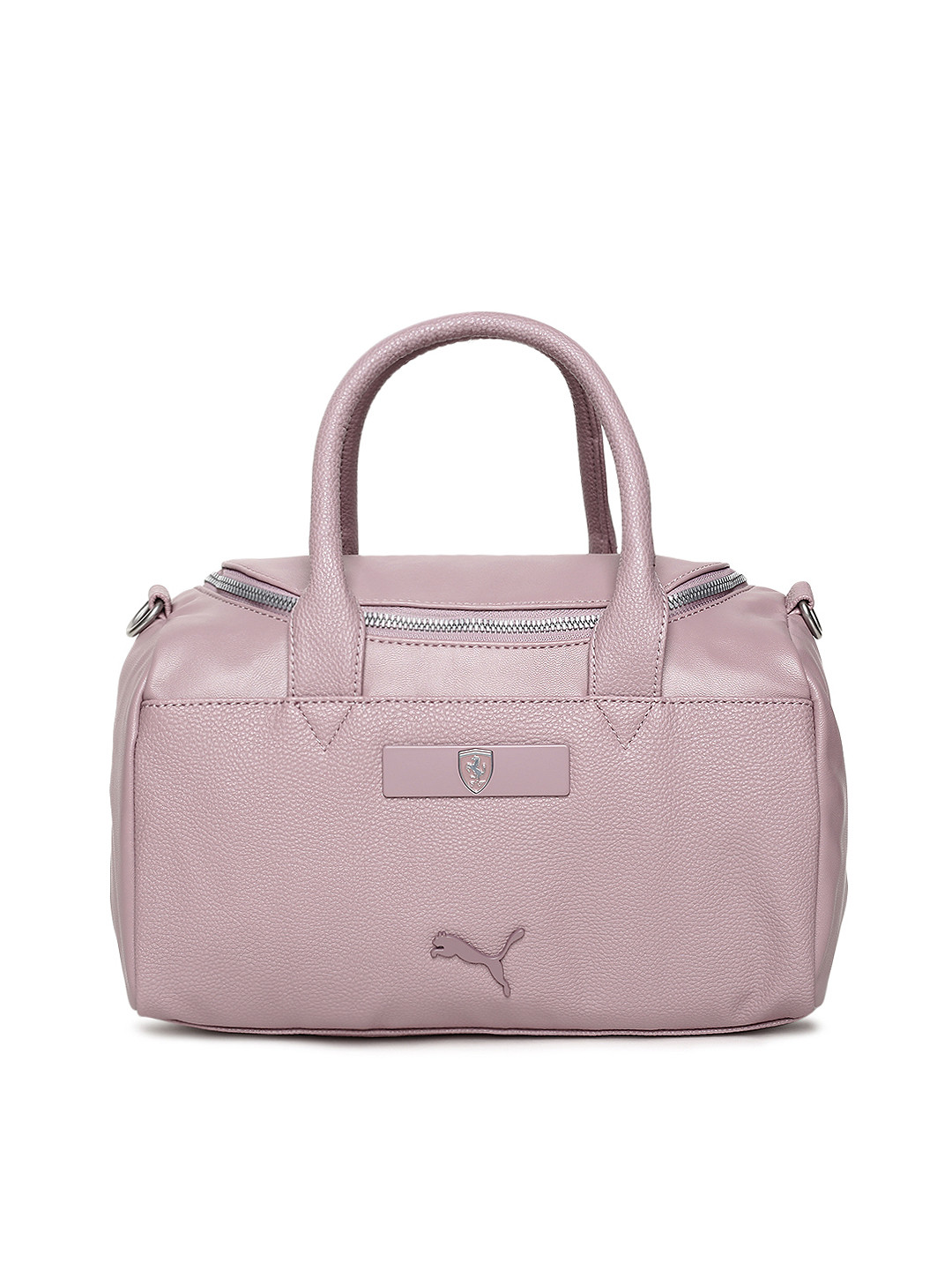 Buy Puma Pink Solid Handheld Bag Handbags for Women 8592569 Myntra