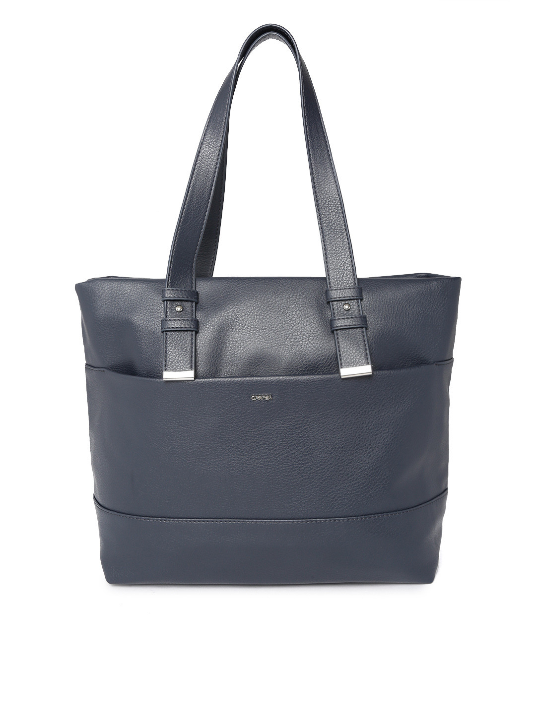 Buy CARPISA Navy Blue Solid Shoulder Bag Handbags for Women 8600733
