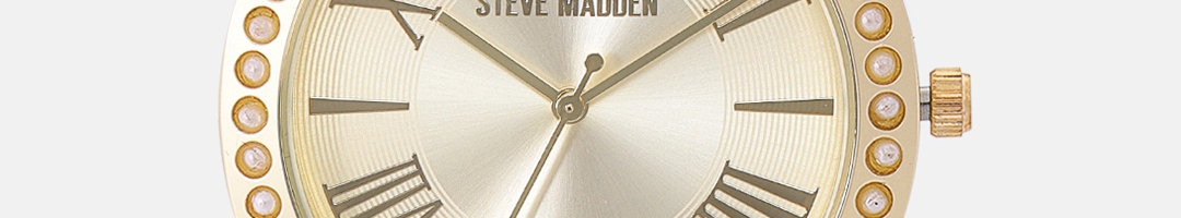 Buy Steve Madden Women Gold Toned Analogue Watch SMW205G - Watches for ...