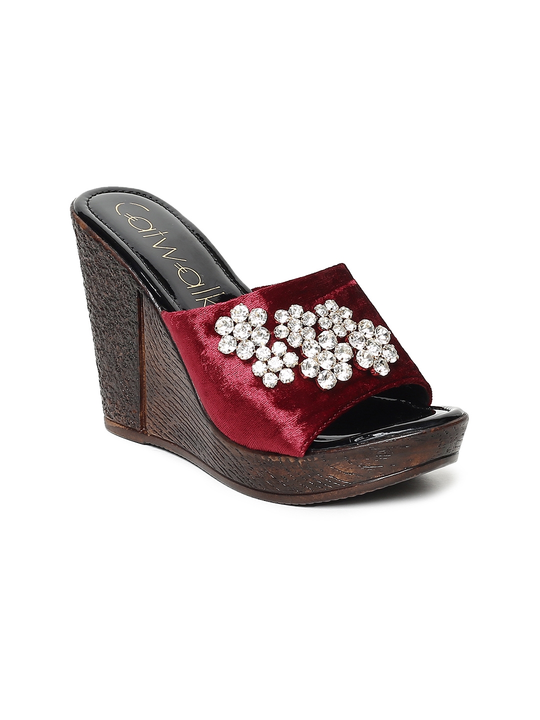 maroon heels amazon