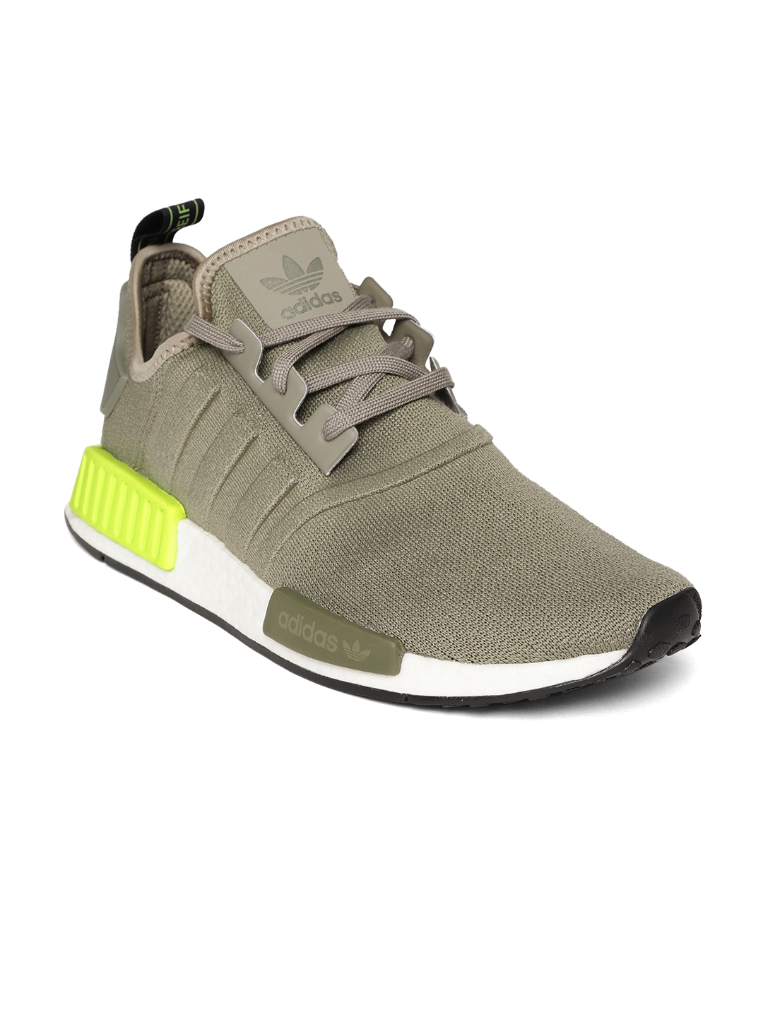 Buy ADIDAS Originals Men Green NMD_R1 Sneakers - Casual Shoes for Men 8616355 | Myntra