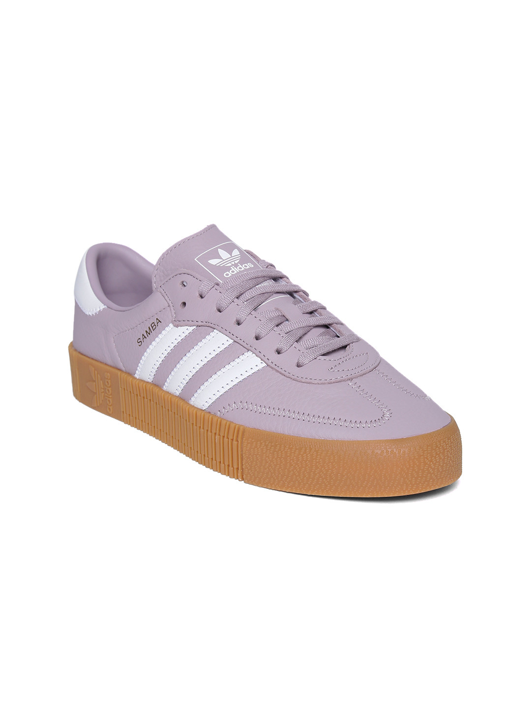 Buy ADIDAS Originals Women Grey Leather Sneakers Casual Shoes for