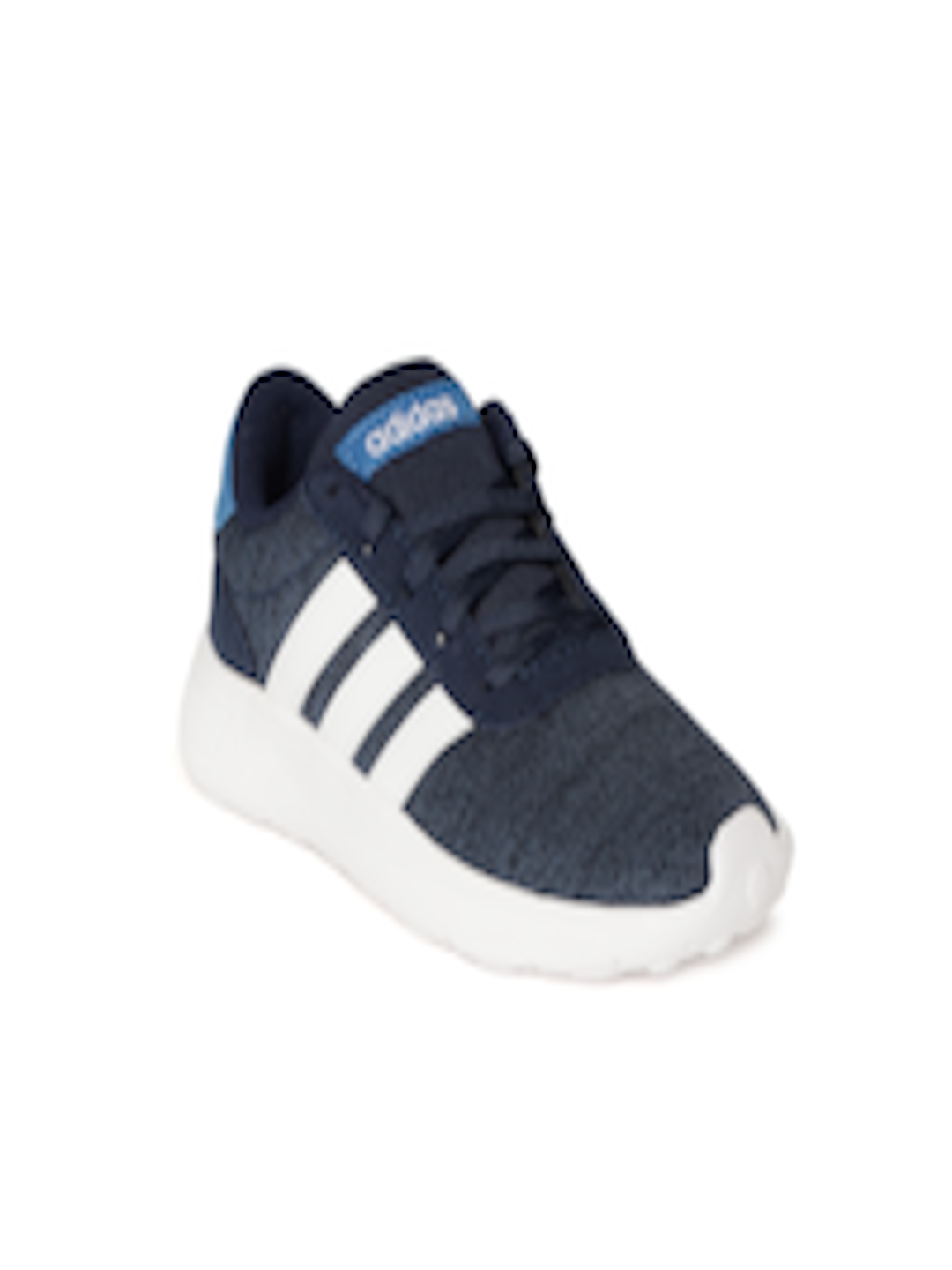 Buy ADIDAS Boys Navy Blue LITE RACER K Running Shoes - Sports Shoes for ...