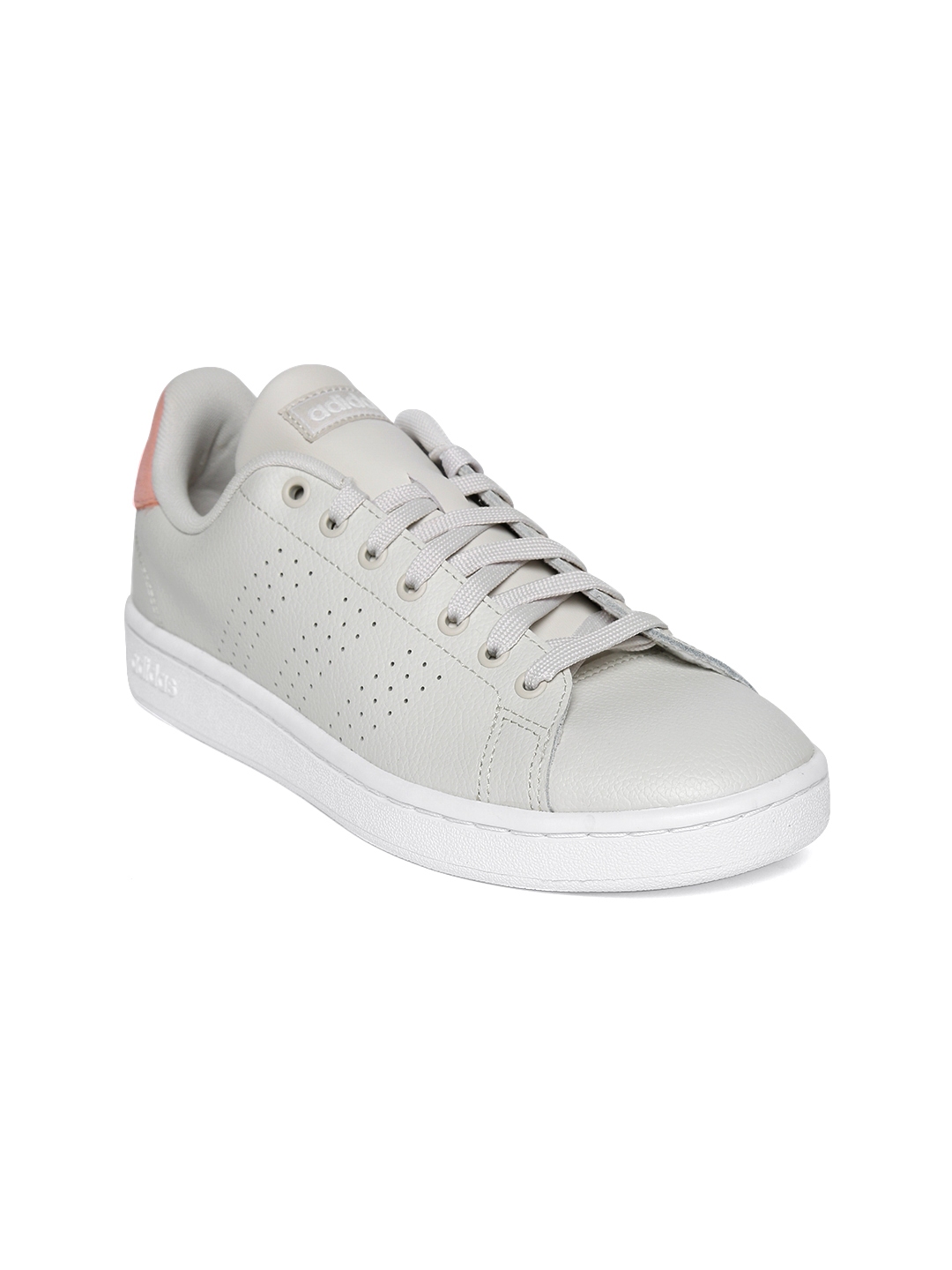 Buy ADIDAS Women Off White Advantage Perforated Sneakers - Casual Shoes for Women 8617137 | Myntra