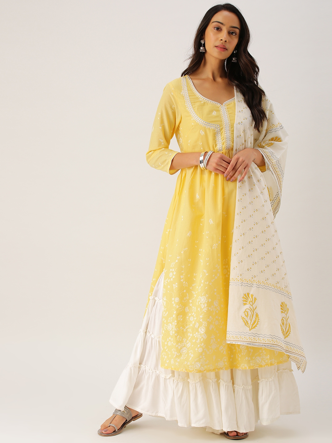 sharara set in myntra