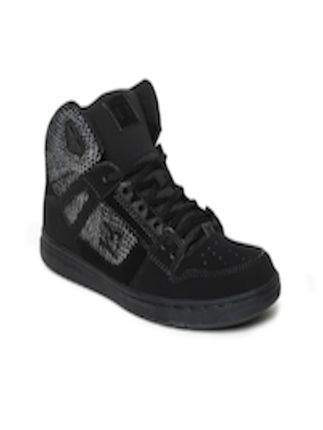 Buy DC Women Black Sneakers - Casual Shoes for Women 8628945 | Myntra