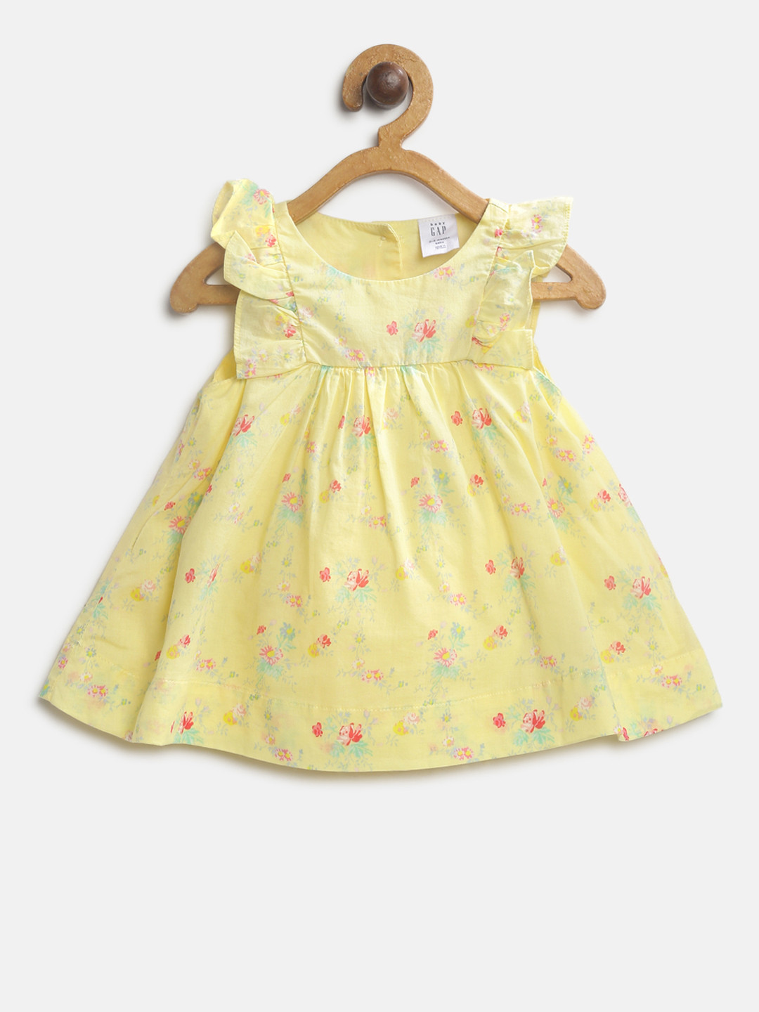 Buy GAP Baby Girl Floral Ruffle Dress Dresses for Girls 8654833 Myntra