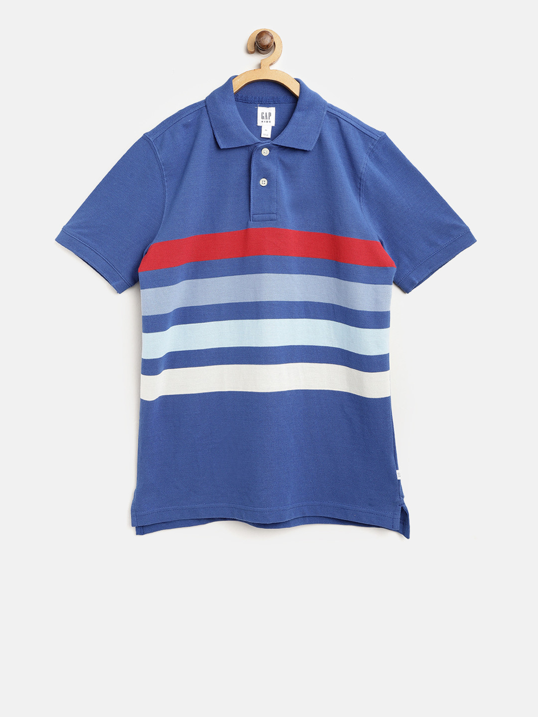Buy GAP Boys' Stripe Pique Polo Shirt In Stretch Tshirts for Boys