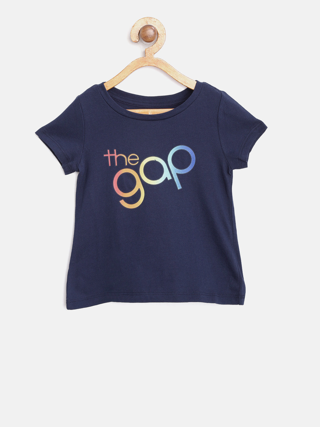 Buy GAP Baby Girl Logo Short Sleeve T Shirt Tshirts for Girls 8655091 Myntra