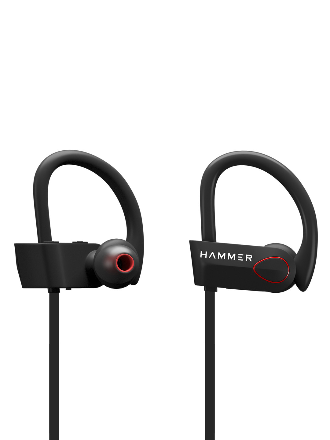Buy Hammer Black Zest H Wireless Sports Earphones Headphones for