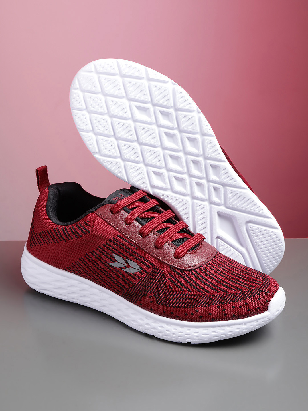 Buy Crew STREET Men Maroon Running Shoes Sports Shoes