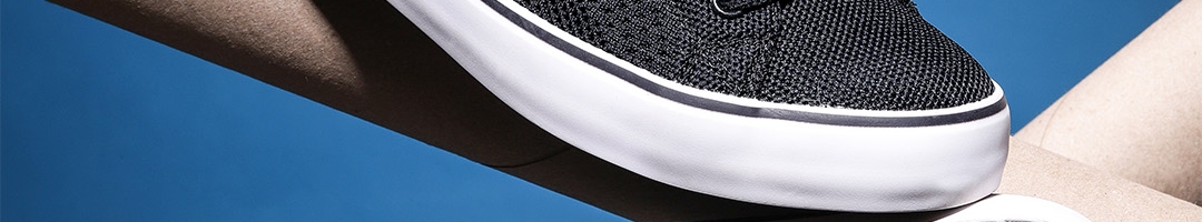 Buy Kook N Keech Men Navy Blue Woven Design Sneakers - Casual Shoes for ...