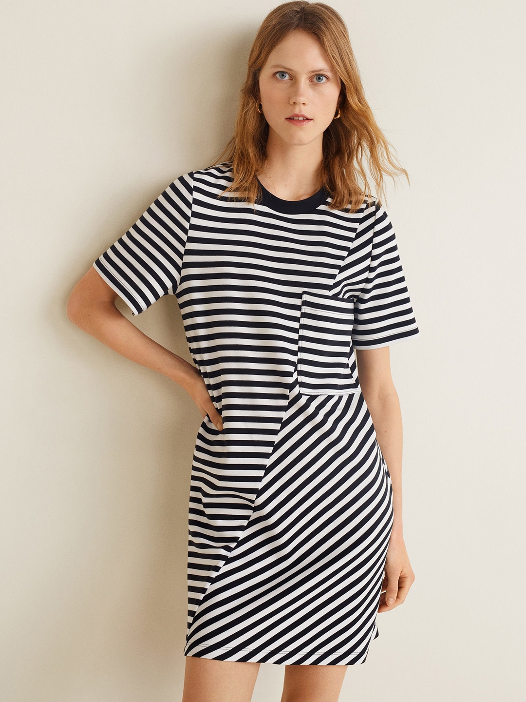 mango black shirt dress