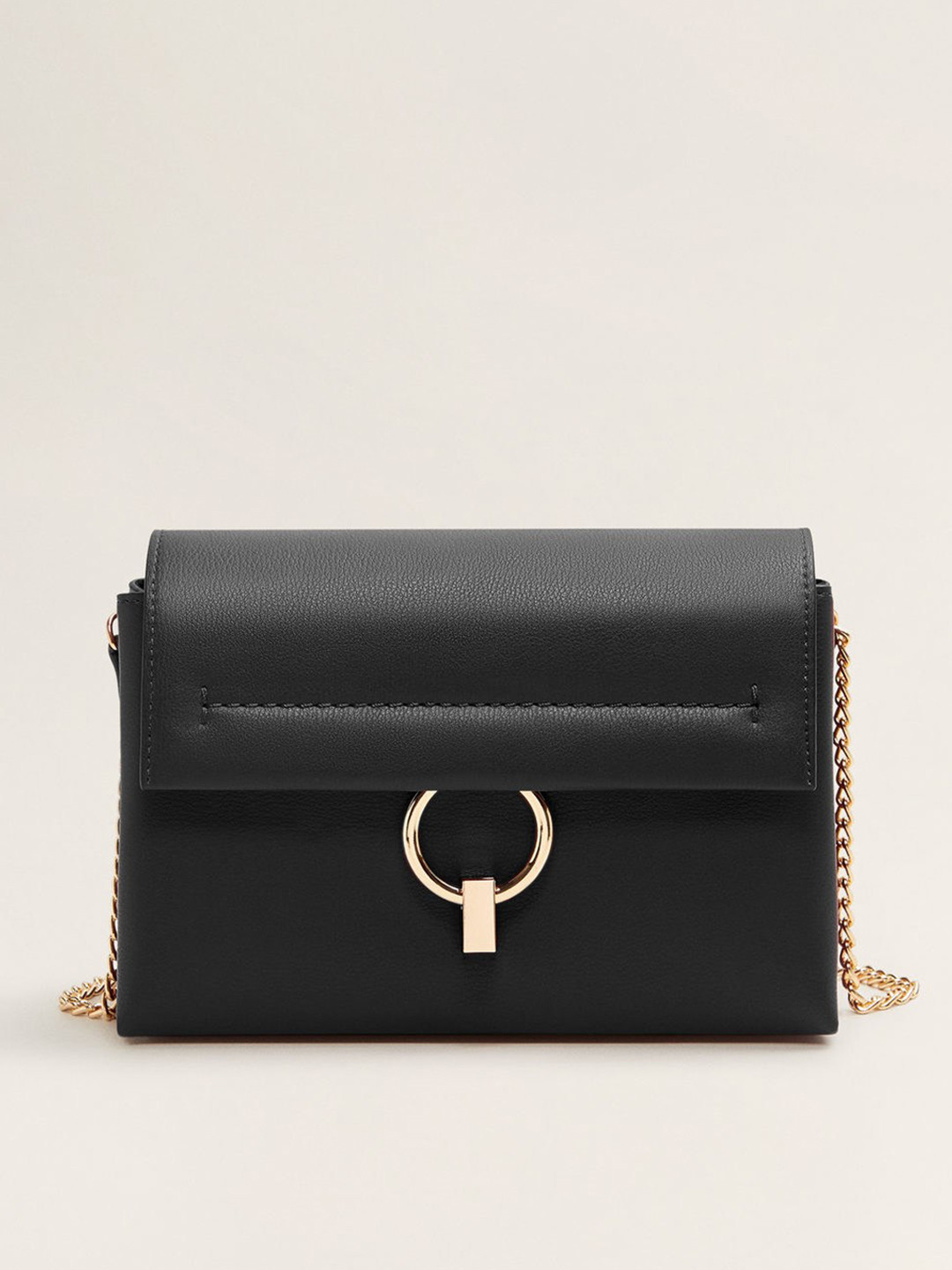 Buy MANGO Black Solid Sling Bag Handbags for Women 8676545 Myntra