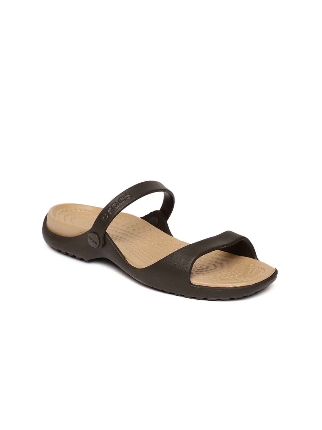 crocs flats open toe