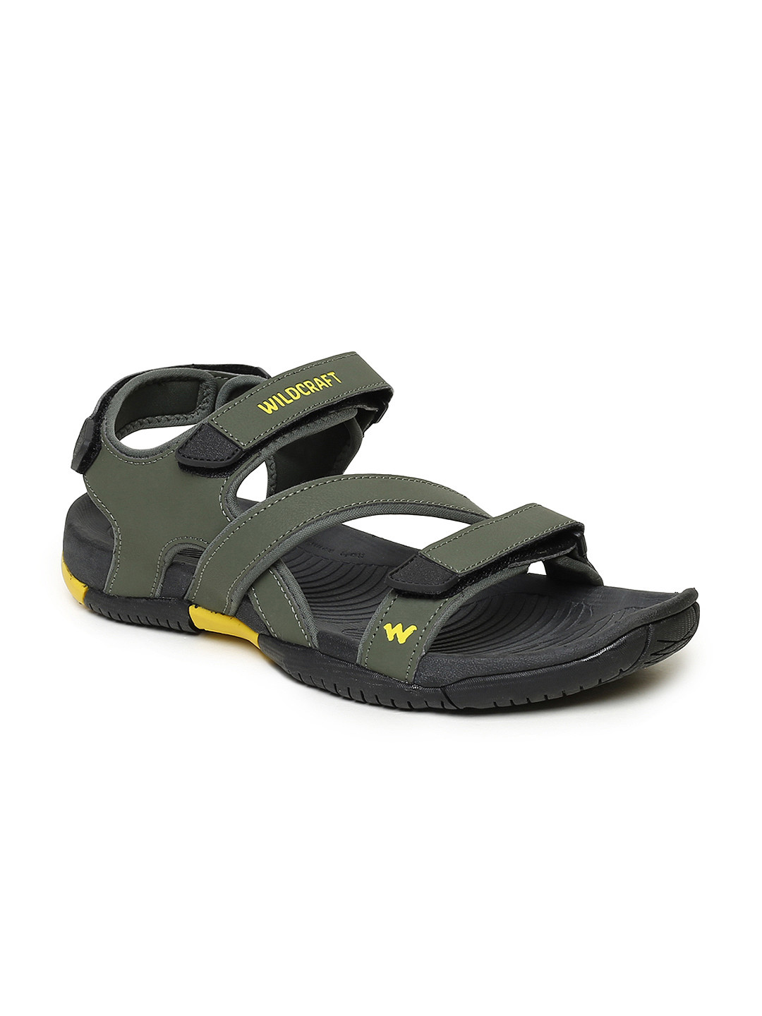 Buy Wildcraft Men Olive Green Zemu Sports Sandals Sports Sandals for