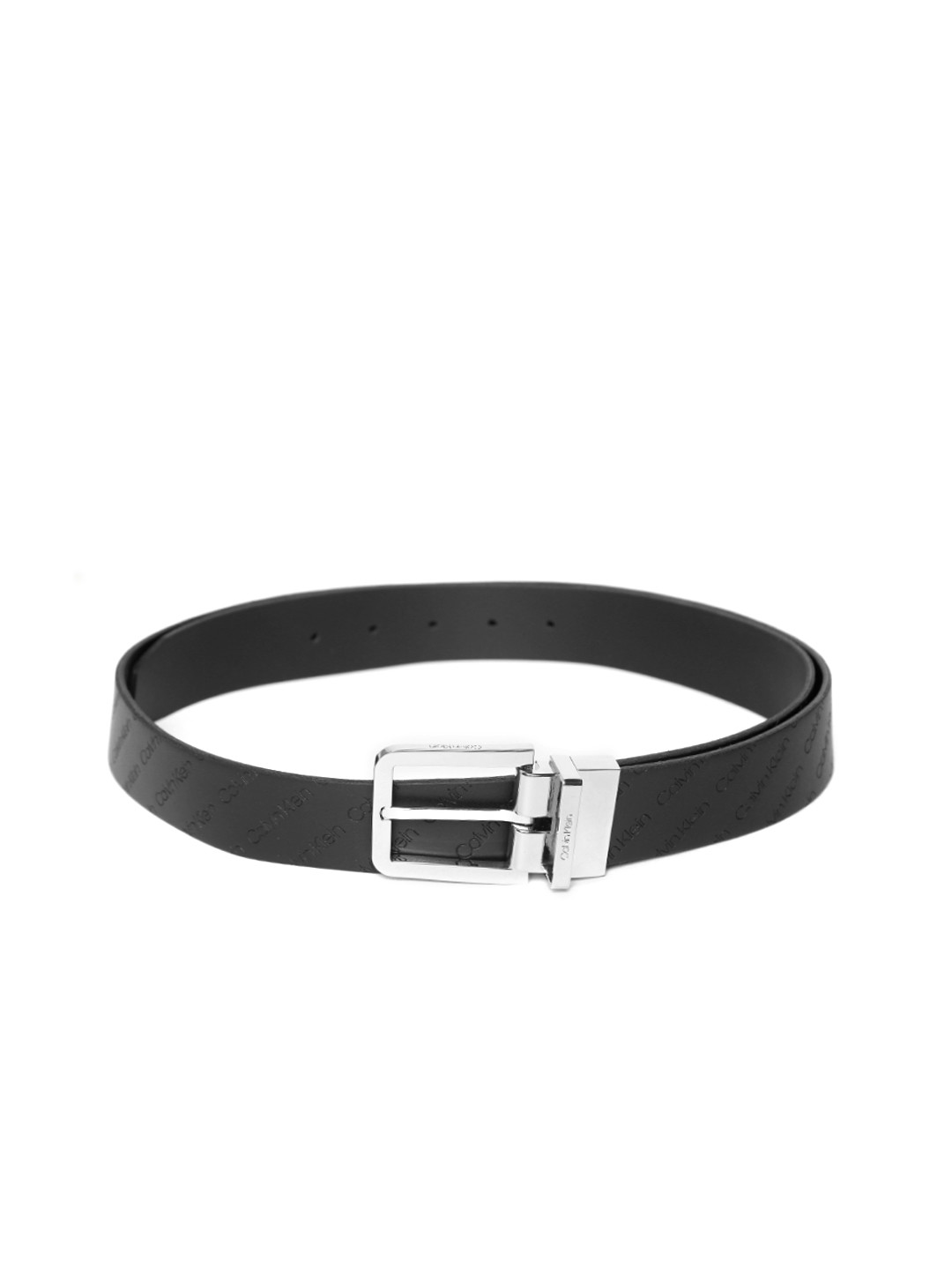 Buy Calvin Klein Men Black Leather Reversible Belt Belts for Men