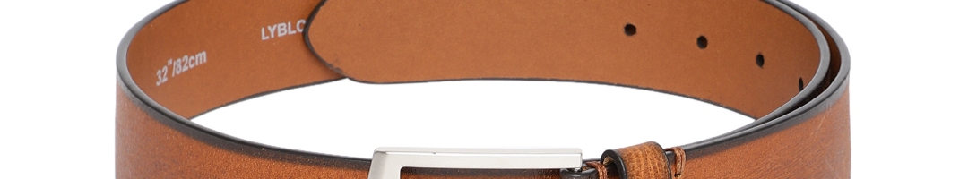 Buy Louis Philippe Sport Men Brown Solid Leather Belt - Belts for Men 8715487 | Myntra