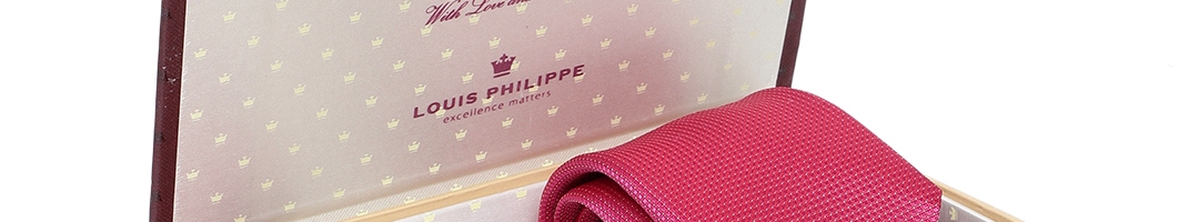 Buy Louis Philippe Men Pink Accessory Gift Set - Accessory Gift Set for Men 8715497 | Myntra